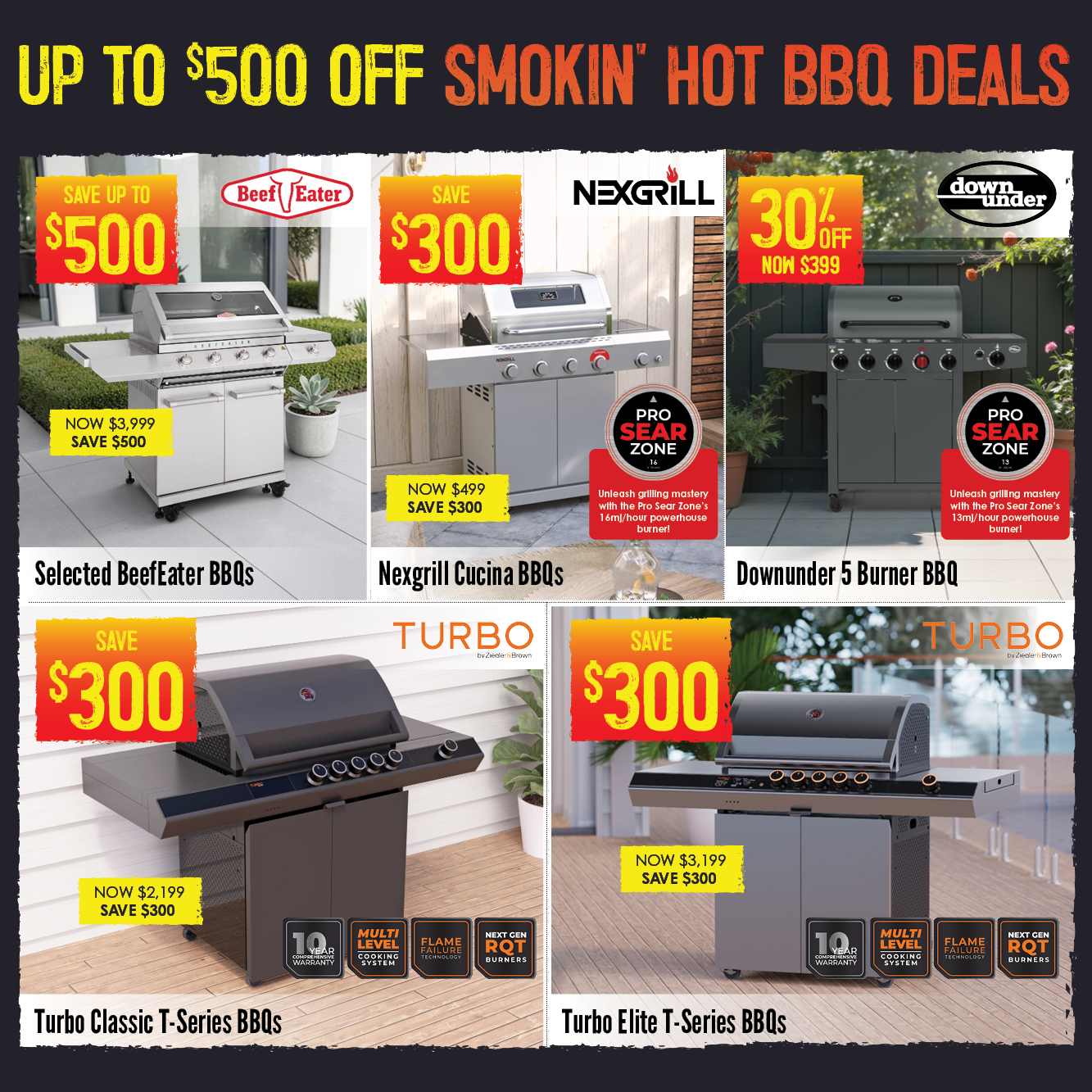 Up To $500 Off Smokin' HOt BBQ Deals | Shop Now